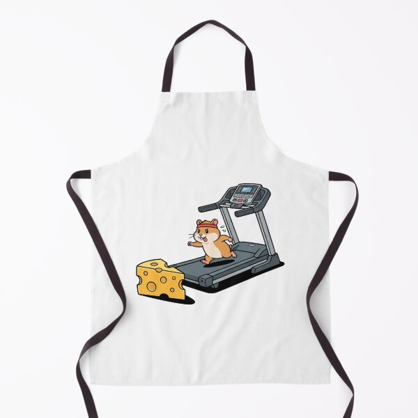 Item preview, Funny Hamster Running On Treadmill For Cheese designed and sold by Rare By Hero.