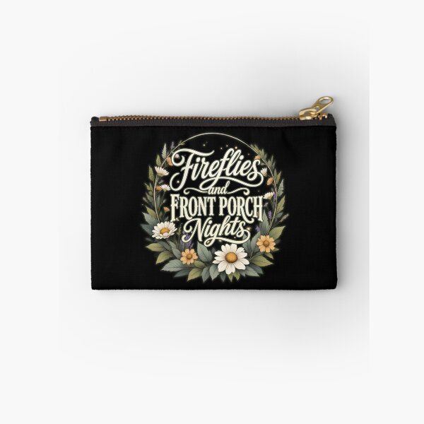 Item preview, Fireflies and Front Porch Nights Vintage Wildflower Typography designed and sold by PROPera-design.
