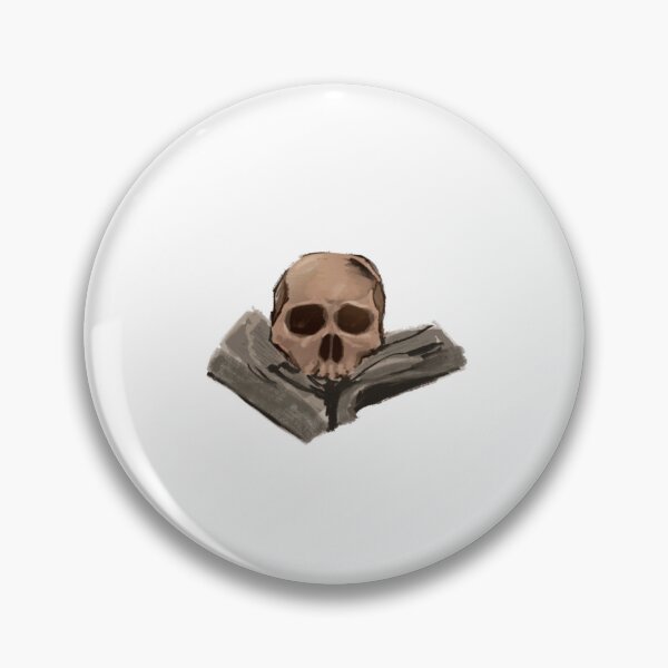 Item preview, A skull on an old book designed and sold by DarkpearlOcs.