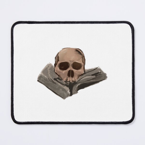 Item preview, A skull on an old book designed and sold by DarkpearlOcs.