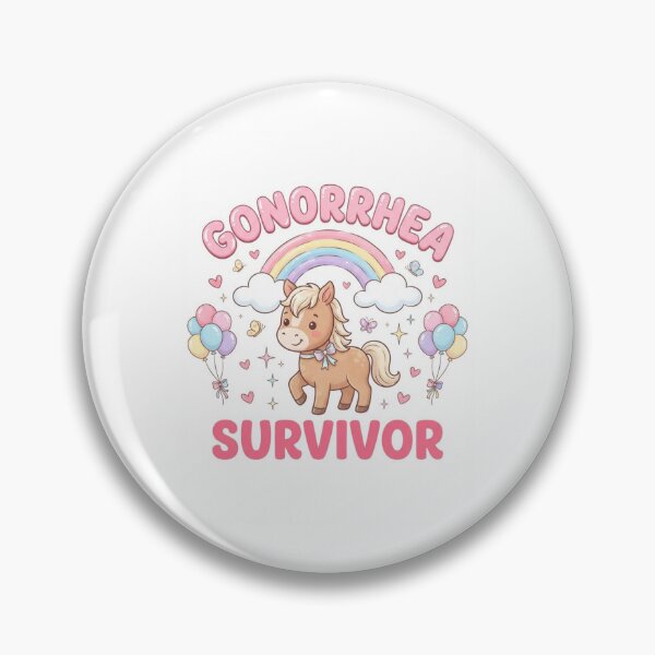 Item preview, Horse gonorrhea survivor funny gag adult humor novelty  designed and sold by CheeseBlueprint.