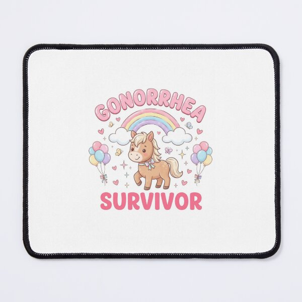 Item preview, Horse gonorrhea survivor funny gag adult humor novelty designed and sold by CheeseBlueprint.