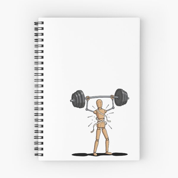 Item preview, Strong Mannequin Lifting Barbell with Measuring Progress designed and sold by Rare By Hero.