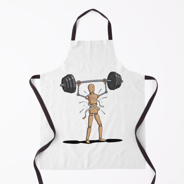 Item preview, Strong Mannequin Lifting Barbell with Measuring Progress designed and sold by Rare By Hero.