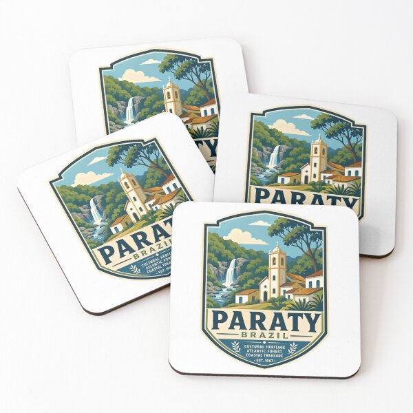 Item preview, Paraty Brazil Travel Souvenir Cultural Heritage City designed and sold by Simsimah26Parks.