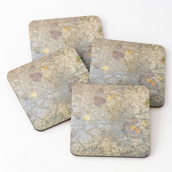Item preview, Traces of Rain on Autumn Concrete designed and sold by MariaAbaza.