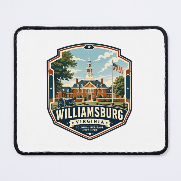 Item preview, Williamsburg Virginia Colonial Heritage Lives Here American History Travel Souvenir designed and sold by Simsimah26Parks.