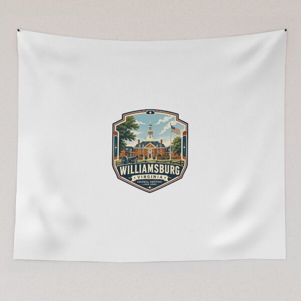 Item preview, Williamsburg Virginia Colonial Heritage Lives Here American History Travel Souvenir designed and sold by Simsimah26Parks.