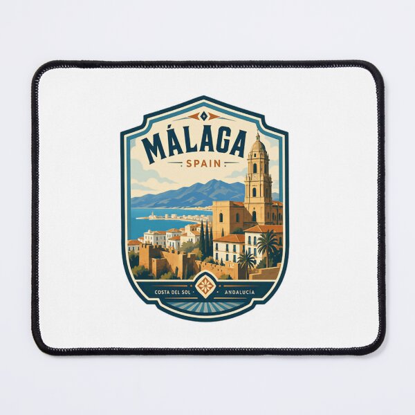 Item preview, Málaga Spain Costa Del Sol Andalucía Travel Tourist Souvenir designed and sold by Simsimah26Parks.