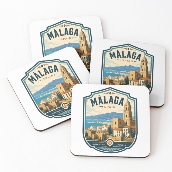 Item preview, Málaga Spain Costa Del Sol Andalucía Travel Tourist Souvenir designed and sold by Simsimah26Parks.