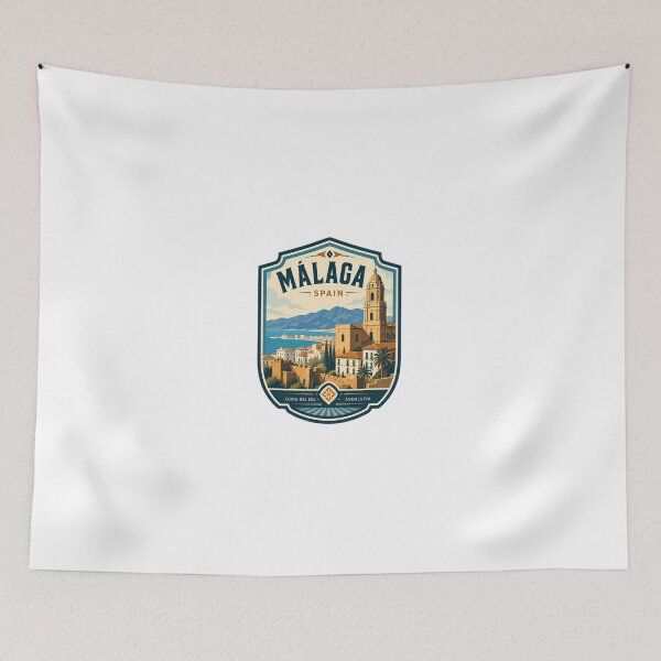 Item preview, Málaga Spain Costa Del Sol Andalucía Travel Tourist Souvenir designed and sold by Simsimah26Parks.