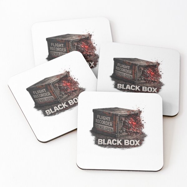 Item preview, BLACK BOX – Glitch Flight Recorder Cyberpunk Design designed and sold by UnglaublichGut.