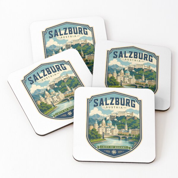 Item preview, Salzburg Austria City Of Mozart European Travel Souvenir designed and sold by Simsimah26Parks.