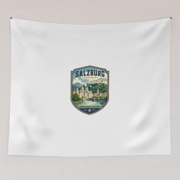 Item preview, Salzburg Austria City Of Mozart European Travel Souvenir designed and sold by Simsimah26Parks.