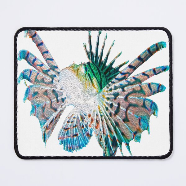 Item preview, spreading fins lionfish designed and sold by tank200bar.