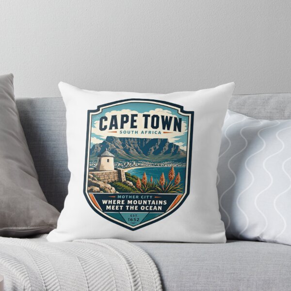 Item preview, Cape Town South Africa Mother City Where Mountains Meet The Ocean Est 1652 Traveler Souvenir Vacation designed and sold by Simsimah26Parks.