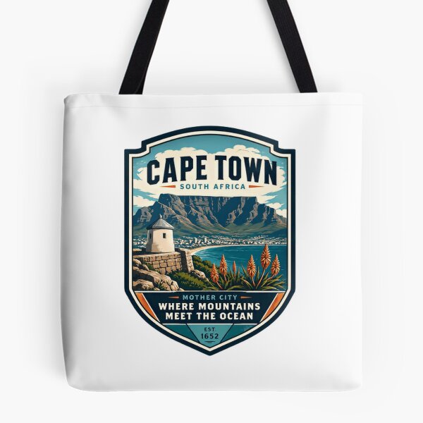 Item preview, Cape Town South Africa Mother City Where Mountains Meet The Ocean Est 1652 Traveler Souvenir Vacation designed and sold by Simsimah26Parks.
