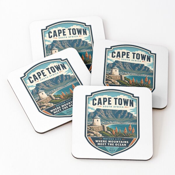 Item preview, Cape Town South Africa Mother City Where Mountains Meet The Ocean Est 1652 Traveler Souvenir Vacation designed and sold by Simsimah26Parks.