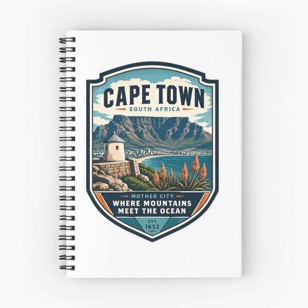 Item preview, Cape Town South Africa Mother City Where Mountains Meet The Ocean Est 1652 Traveler Souvenir Vacation designed and sold by Simsimah26Parks.