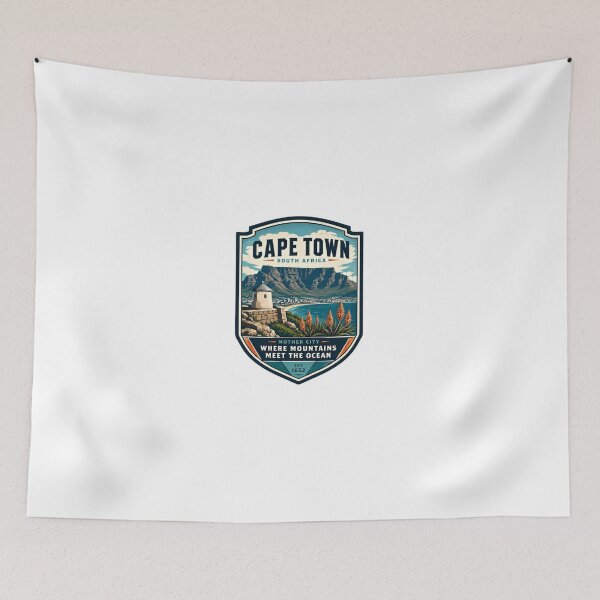 Item preview, Cape Town South Africa Mother City Where Mountains Meet The Ocean Est 1652 Traveler Souvenir Vacation designed and sold by Simsimah26Parks.