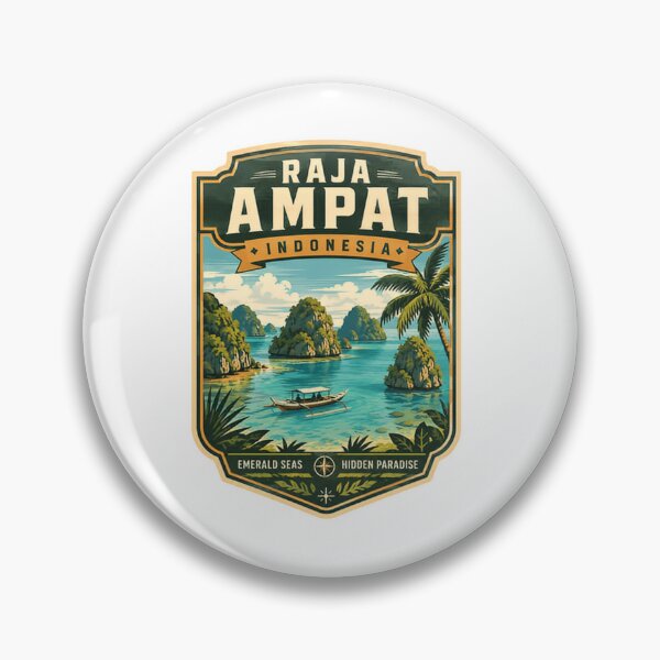 Item preview, Raja Ampat Indonesia Emerald Seas Hidden Paradise Travel Vacation Destination designed and sold by Simsimah26Parks.