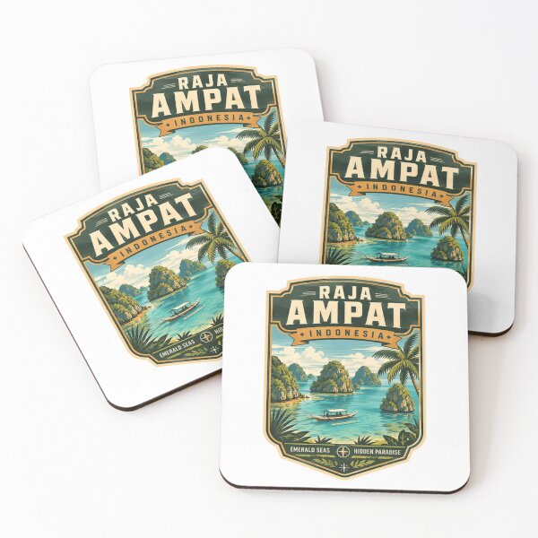Item preview, Raja Ampat Indonesia Emerald Seas Hidden Paradise Travel Vacation Destination designed and sold by Simsimah26Parks.