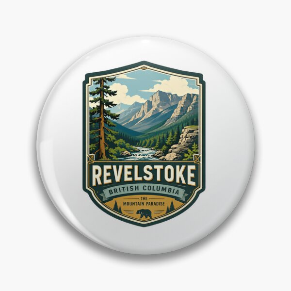 Item preview, Revelstoke British Columbia The Mountain Paradise Canada Travel Mountain Nature Adventure designed and sold by Simsimah26Parks.