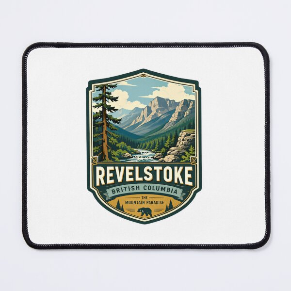 Item preview, Revelstoke British Columbia The Mountain Paradise Canada Travel Mountain Nature Adventure designed and sold by Simsimah26Parks.