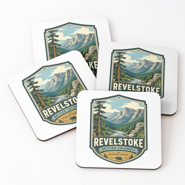 Item preview, Revelstoke British Columbia The Mountain Paradise Canada Travel Mountain Nature Adventure designed and sold by Simsimah26Parks.