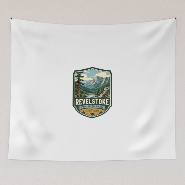 Item preview, Revelstoke British Columbia The Mountain Paradise Canada Travel Mountain Nature Adventure designed and sold by Simsimah26Parks.