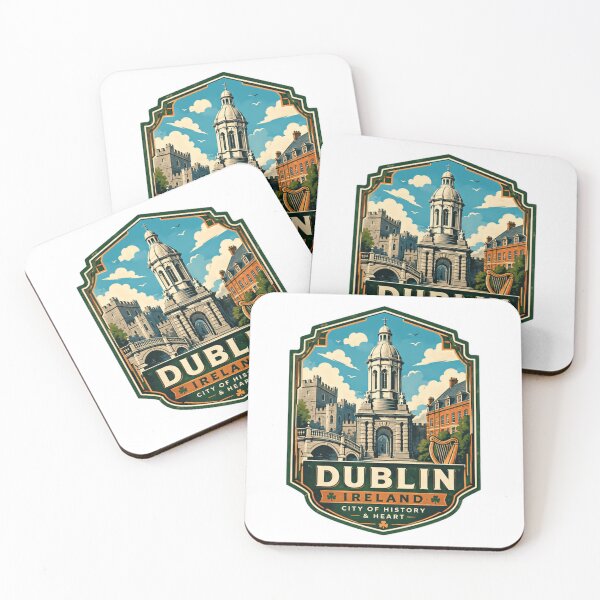 Item preview, Dublin Ireland City Of History & Heart Irish Travel Souvenir Vacation designed and sold by Simsimah26Parks.