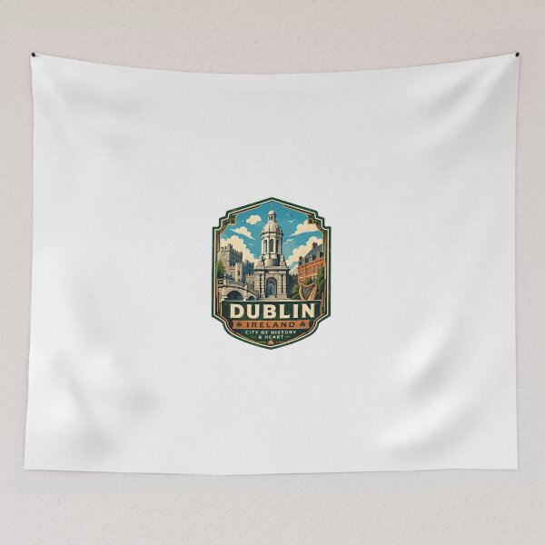 Item preview, Dublin Ireland City Of History & Heart Irish Travel Souvenir Vacation designed and sold by Simsimah26Parks.