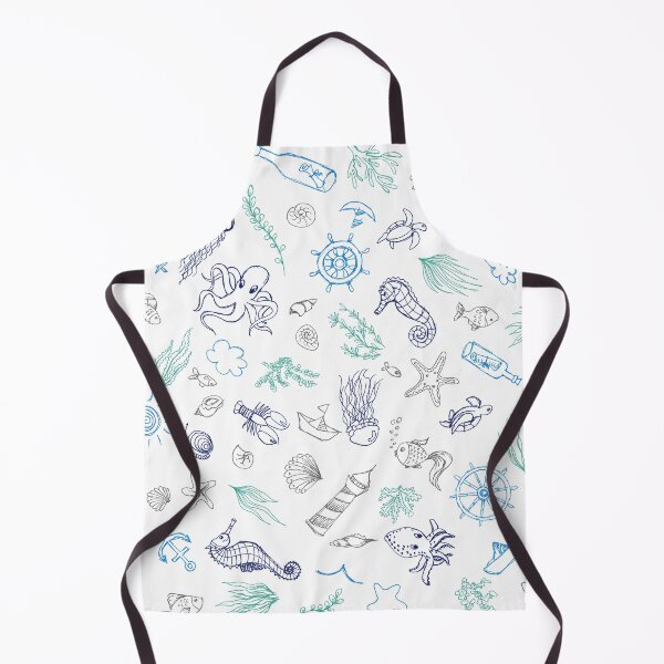 Item preview, hand draw fish designed and sold by Wzorcowisko.