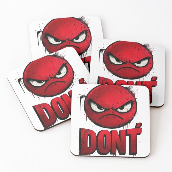 Item preview, Don't Angry Emoji designed and sold by Penguin Mood .
