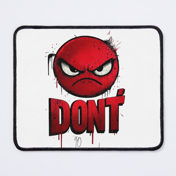 Item preview, Don't Angry Emoji designed and sold by Penguin Mood .