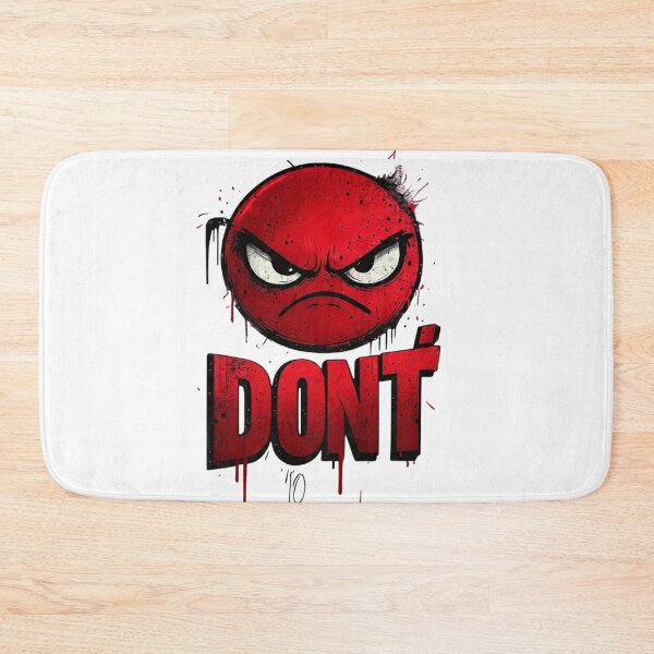Item preview, Don't Angry Emoji designed and sold by Penguin Mood .