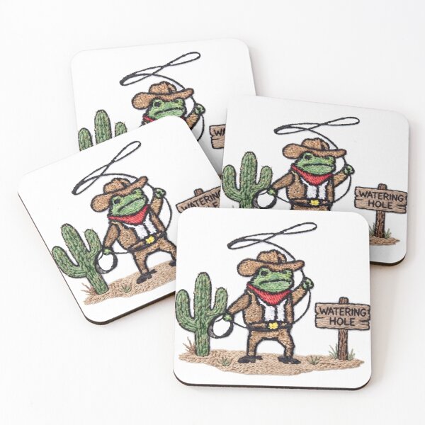 Item preview, Frog cowboy designed and sold by alex889art.