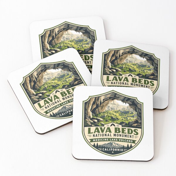 Item preview, Lava Beds National Monument Medicine Lake Volcano California Travel Hiker designed and sold by Simsimah26Parks.
