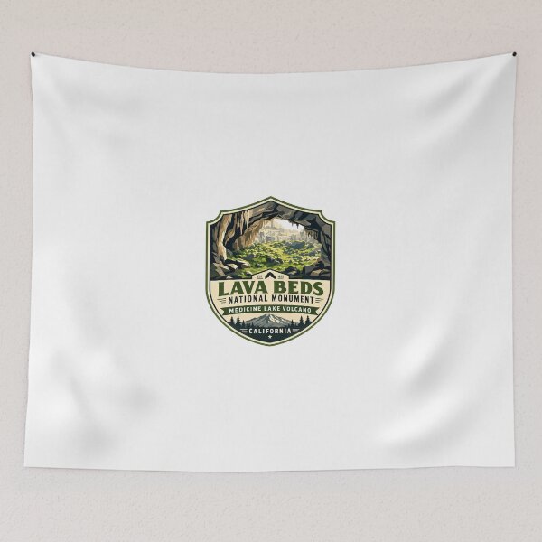 Item preview, Lava Beds National Monument Medicine Lake Volcano California Travel Hiker designed and sold by Simsimah26Parks.