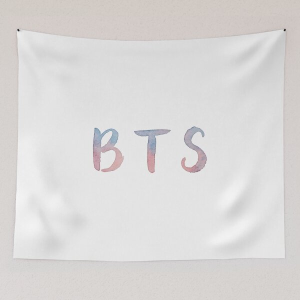 Item preview, BTS Bangtan Boys ARMY Pastel Flower Logo Art Work designed and sold by imsoyoon.