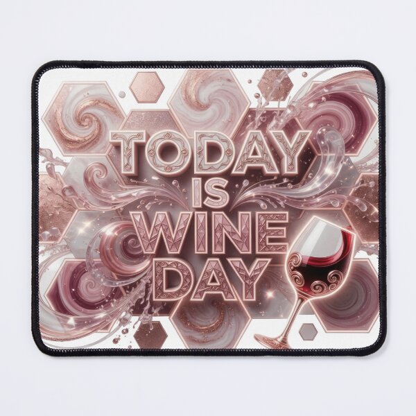 Item preview, Crisp TODAY IS WINE DAY designed and sold by dazzlemakers.