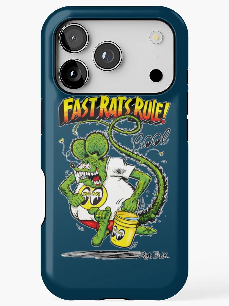 Thumbnail 1 of 4, iPhone Case, Fast Rats Rule designed and sold by Darlingora.