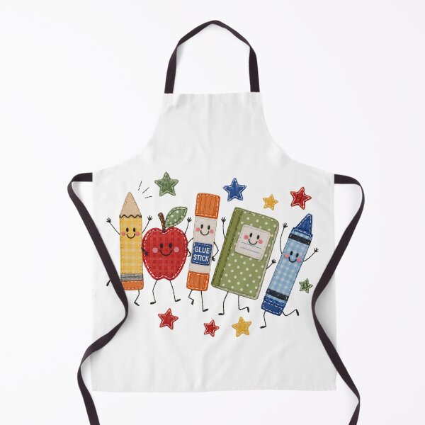 Item preview, Cute Faux Patch Back To School Happy School Supplies Graphic designed and sold by tarzbol.