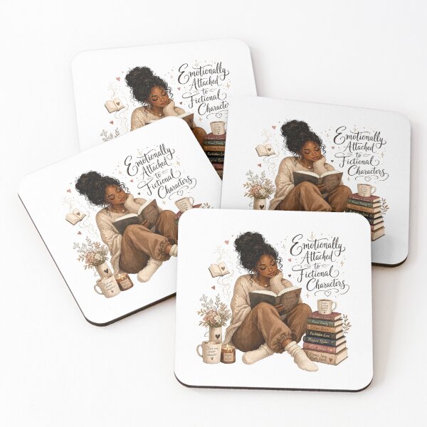 Item preview, Emotionally Attached to  A fictional character  designed and sold by Whimsy Petal and Co..
