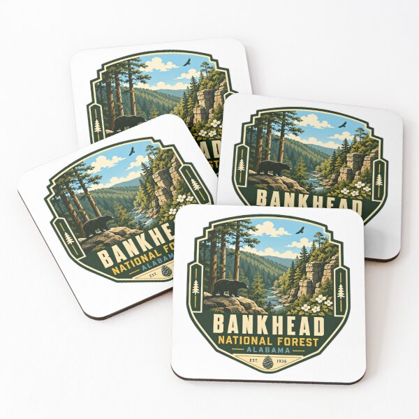 Item preview, Bankhead National Forest Alabama Est. 1936 Nature Outdoors Travel Explorer designed and sold by Simsimah26Parks.