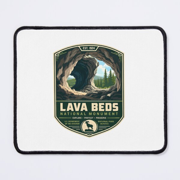 Item preview, Lava Beds National Monument Explore Protect Preserve US National Park Service designed and sold by Simsimah26Parks.