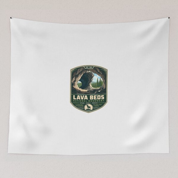 Item preview, Lava Beds National Monument Explore Protect Preserve US National Park Service designed and sold by Simsimah26Parks.