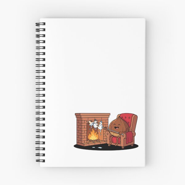 Item preview, Cute Chestnut Roasting Snowmen By Fireplace designed and sold by Rare By Hero.