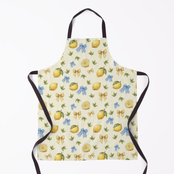 Item preview, Vintage lemon and colorful bows seamless pattern background designed and sold by ingapv.