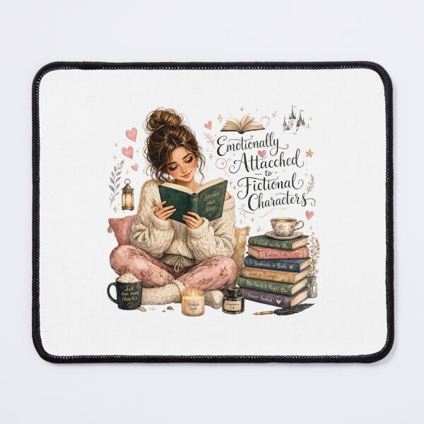 Item preview, Emotionally attached to a Fictional Character designed and sold by Whimsy Petal and Co..